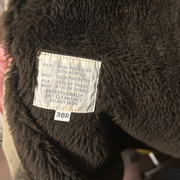 Marshall Field Company Mens‎ Trench Coat Fur Lined 38R - Picture 11 of 11